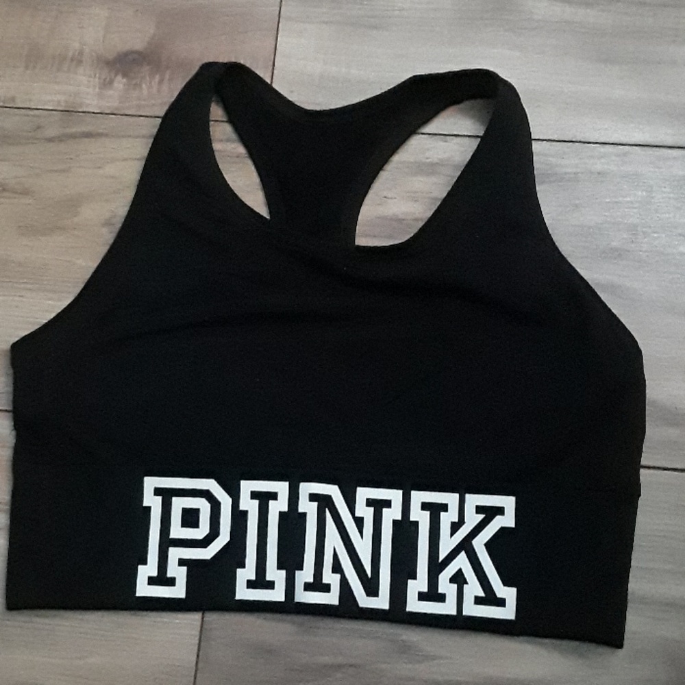 pink sport bra